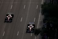 Ferrari's Lewis Hamilton and Charles Leclerc at the 2025 F1 Grand Prix of Azerbaijan race weekend - Source: Getty